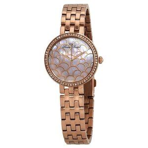 NWT Authentic Lucien Piccard Ava Pink Dial Women's Watch